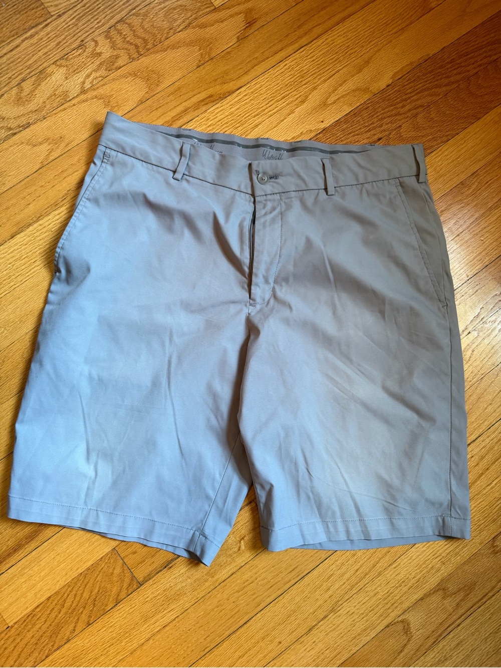 Walter Hagen Men's Performance 11 10" Golf Short Gray Size 34